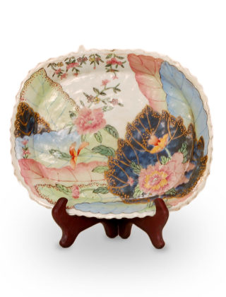 10″ Tobacco Leaf Plate