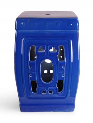 17″ Blue Square Garden Seat